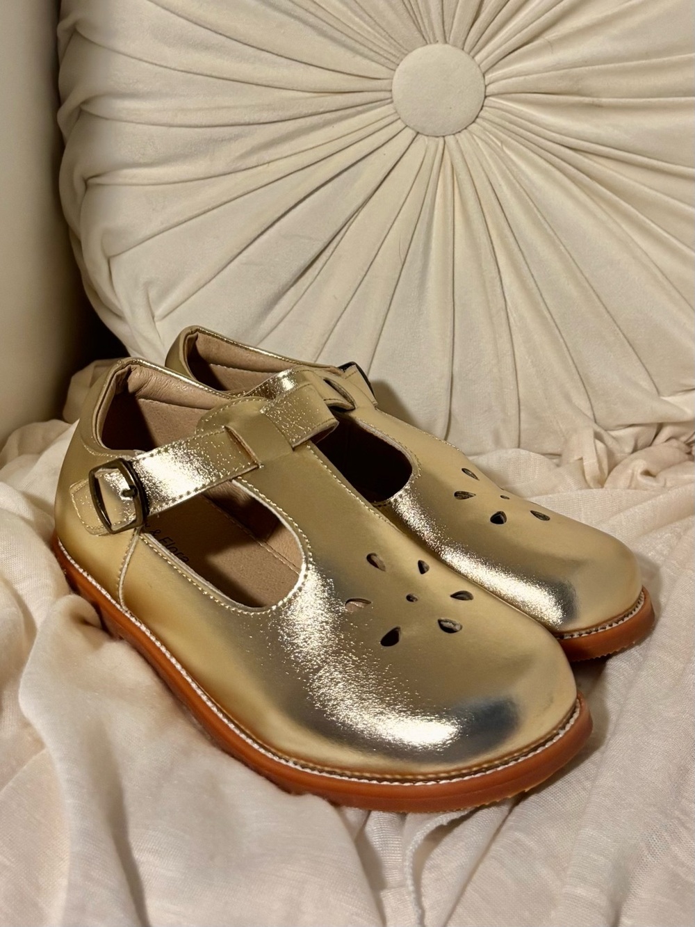 Felix & Flora Gold Metallic Mary Jane
Shoes | Size 13 | NWOT - Picture 3 of 10